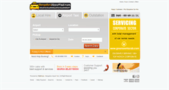 Desktop Screenshot of bengaluruairporttaxi.com